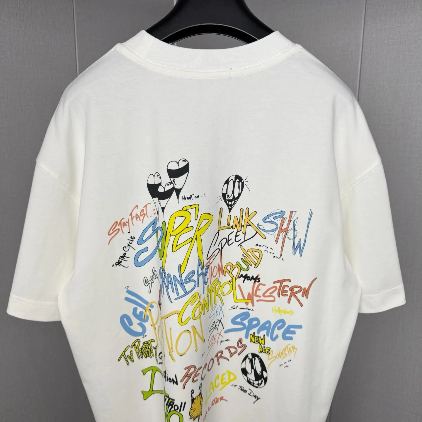 🅿️230 Chrome Hearts double-sided logo jacquard round neck half-sleeved T-shirt. Customized fabric, digital direct printing, 280g weight, loose fit. The color is very suitable for summer and the same style for men and women. Solid color sizes: S-XL